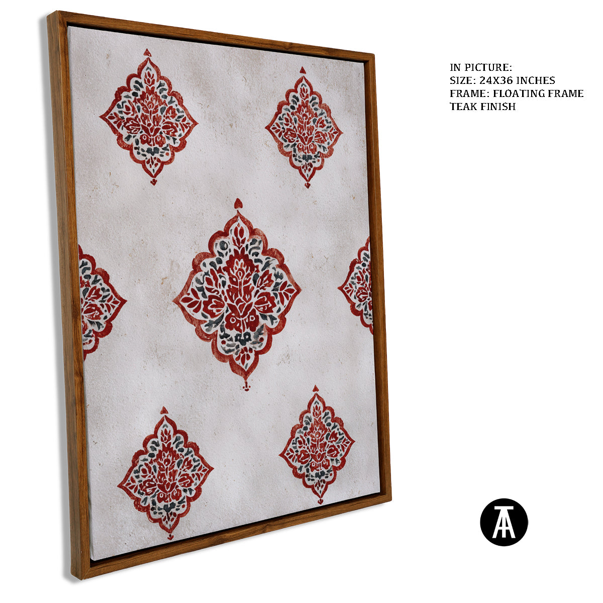 Artwork in Floating Frame