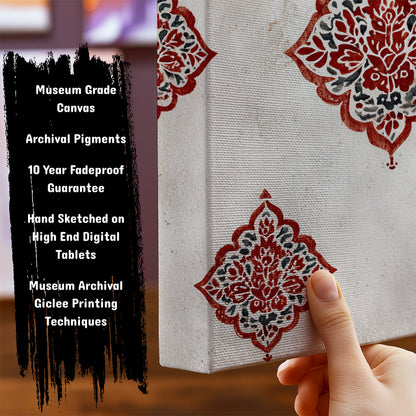 Information about Indian Art Canvas Art Print