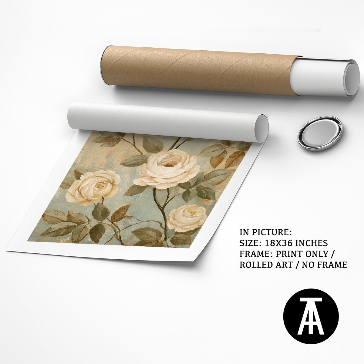 Artwork as Print Only / Rolled Art
