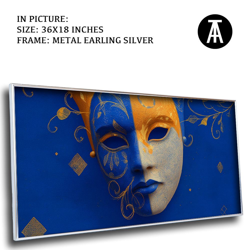 Artwork in Metal Earling Silver Frame