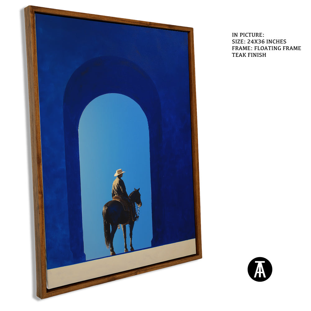 Artwork in Floating Frame