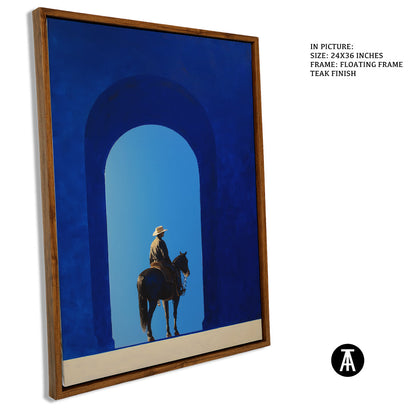 Artwork in Floating Frame