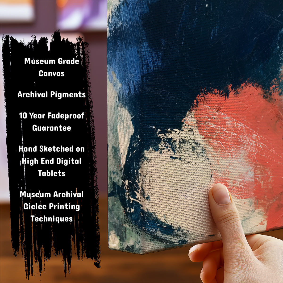 Information about Abstract Art Print