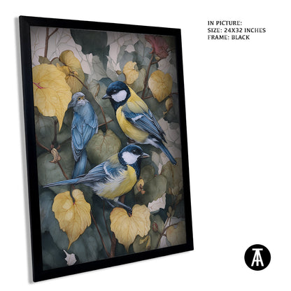 Artwork in Metal Earling Silver Frame