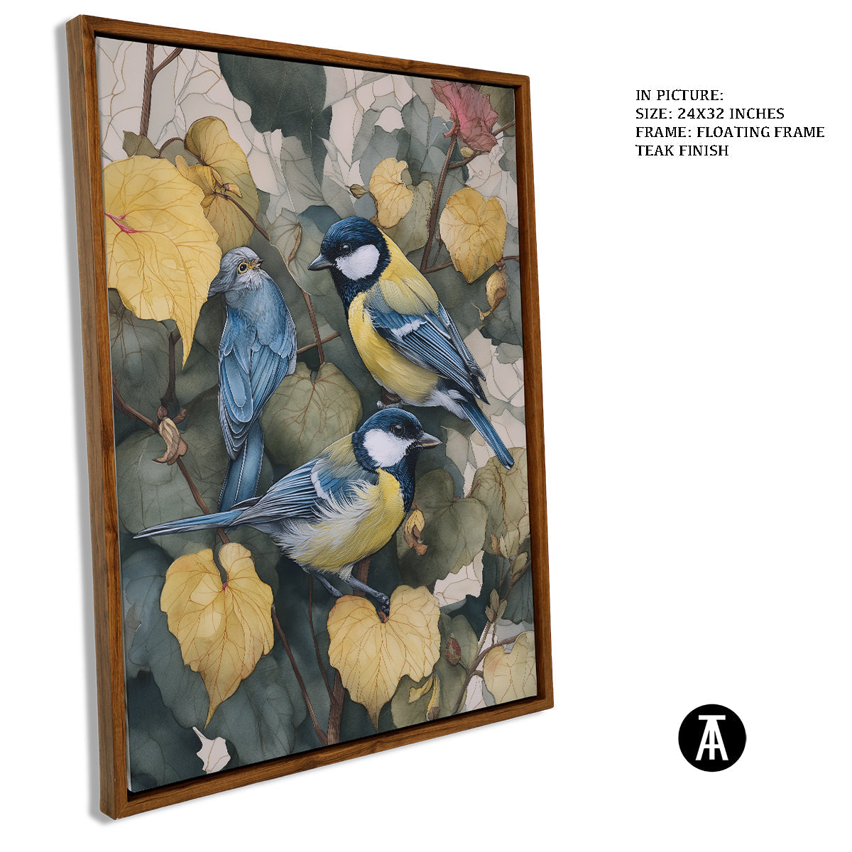 Artwork in Floating Frame