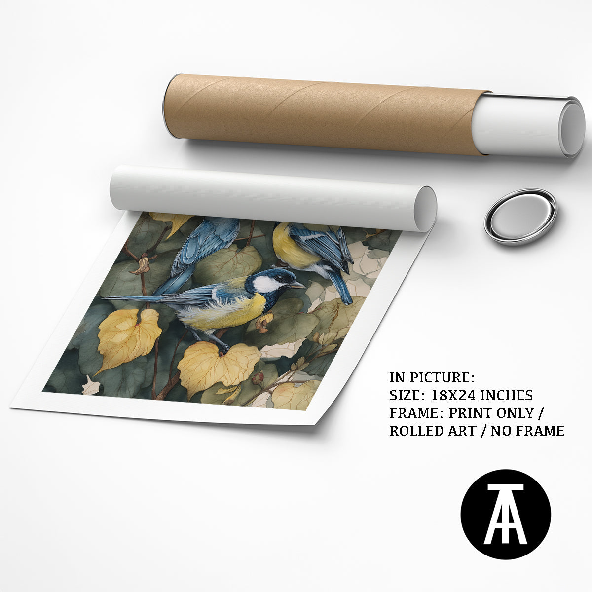 Artwork as Print Only or Rolled Art