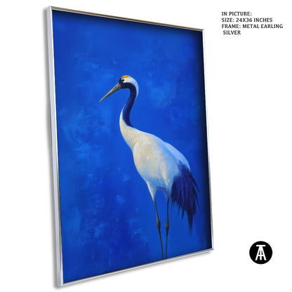 Artwork in Metal Earling Silver Frame