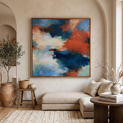 Abstract Art in a Lifestyle Setting