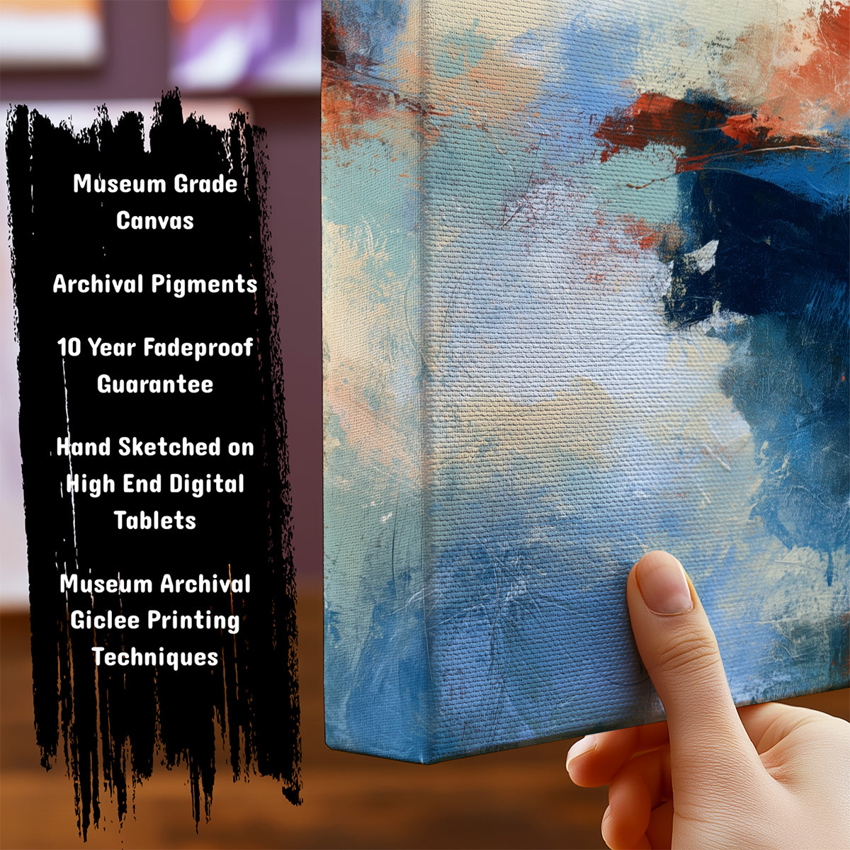 Information about Abstract Art Print