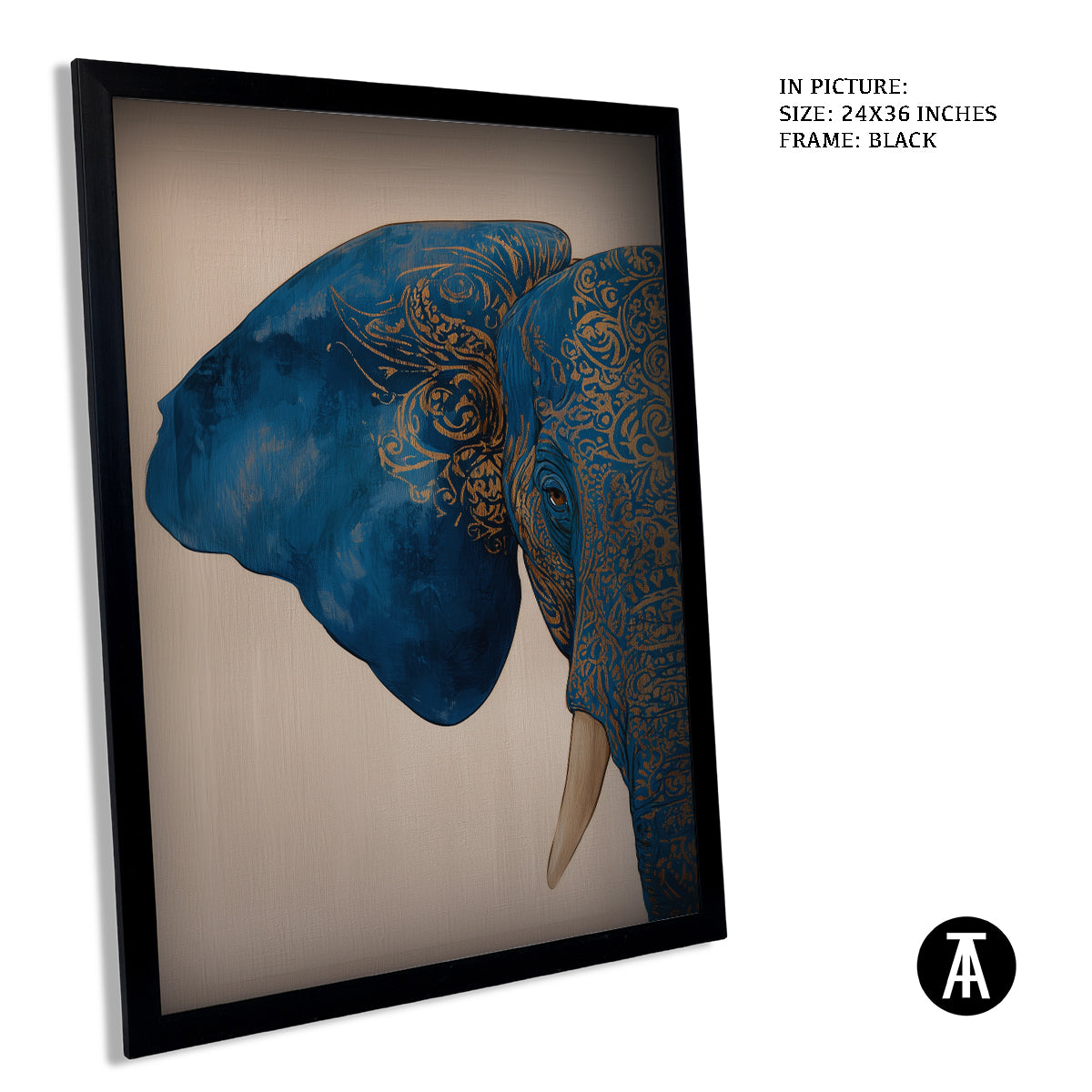 Artwork in Black Frame