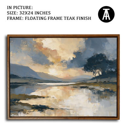 Artwork in Floating Frame