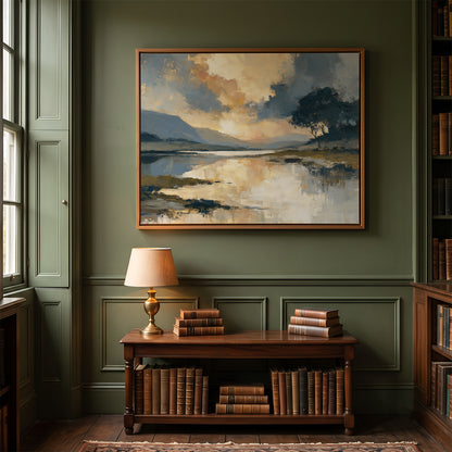 Painting in a Lifestyle Setting