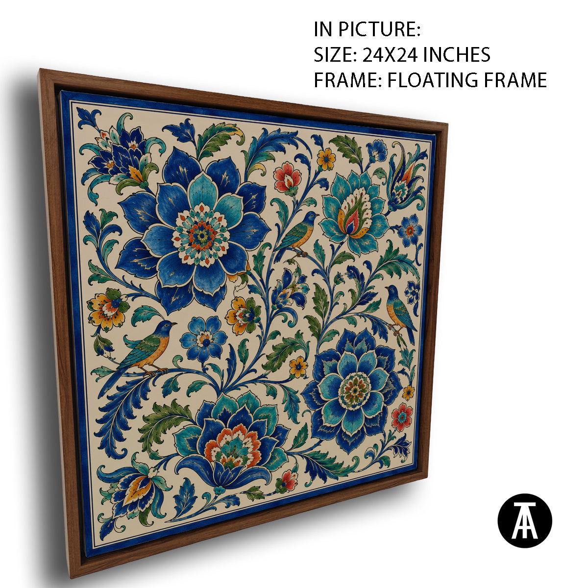 Artwork in Floating Frame