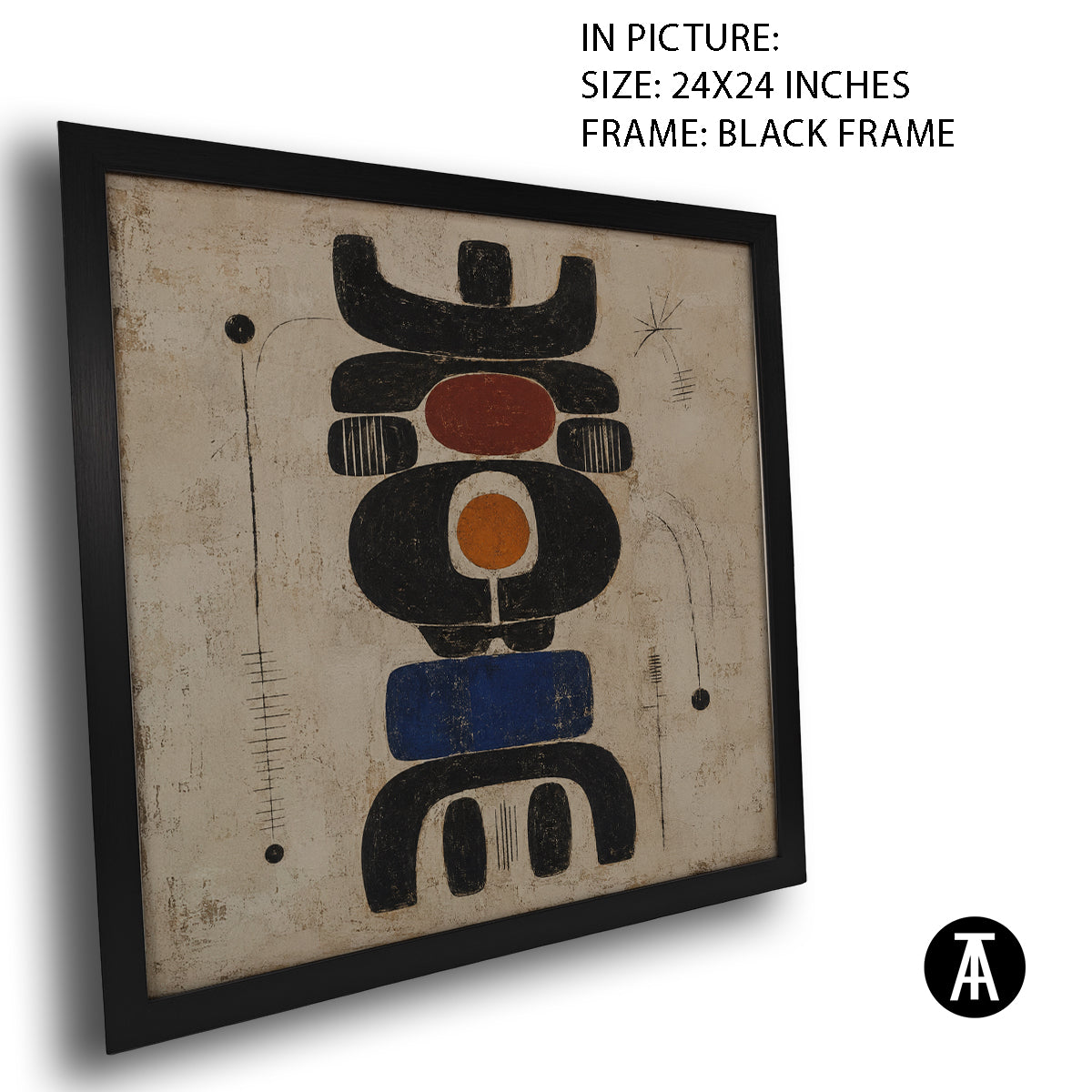 Artwork in Black Frame