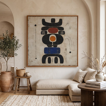 Abstract Art in a Lifestyle Setting