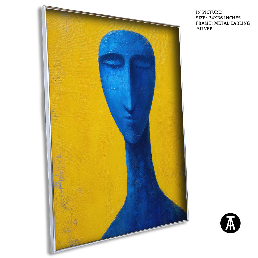 Artwork in Metal Earling Silver Frame