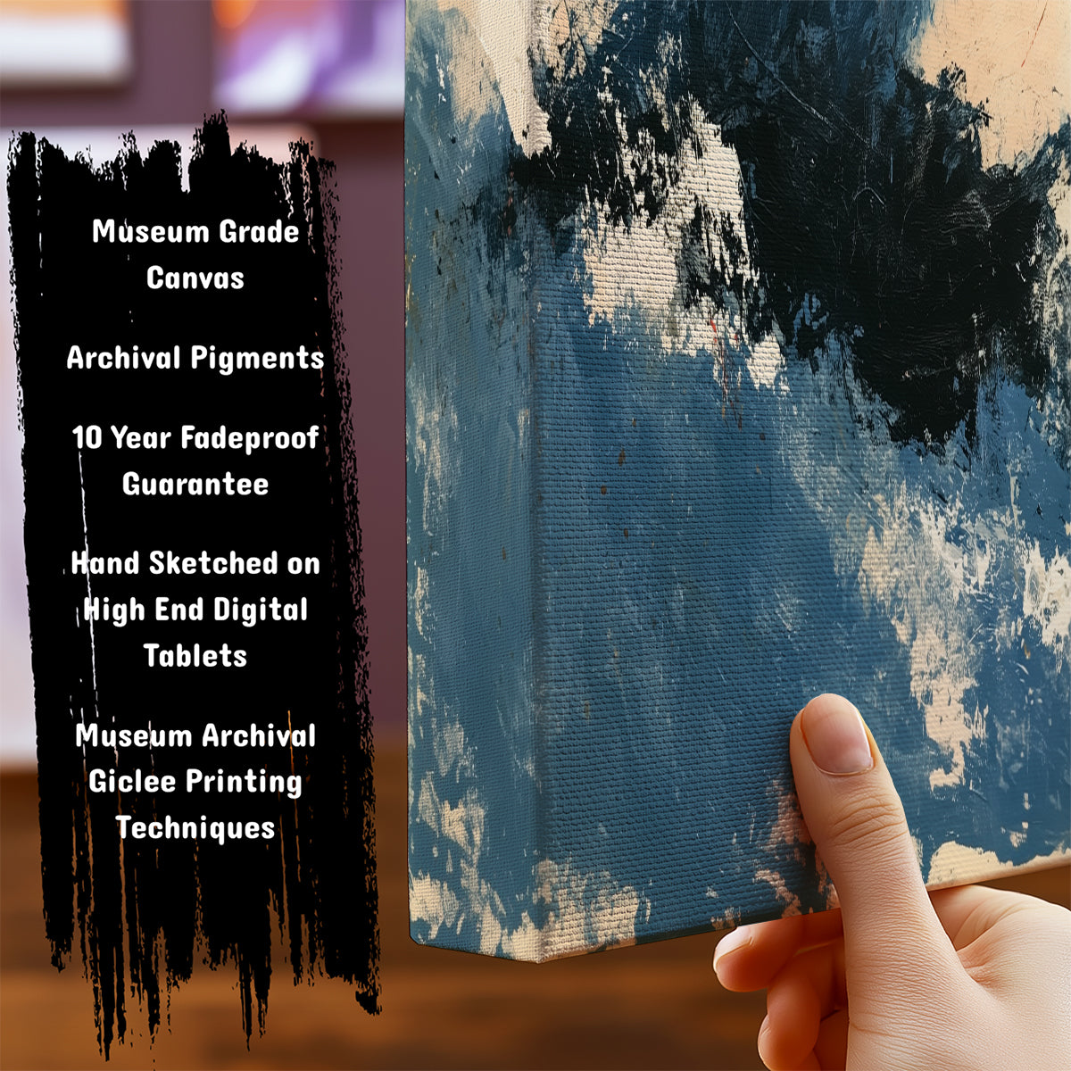 Information about Abstract Art Print
