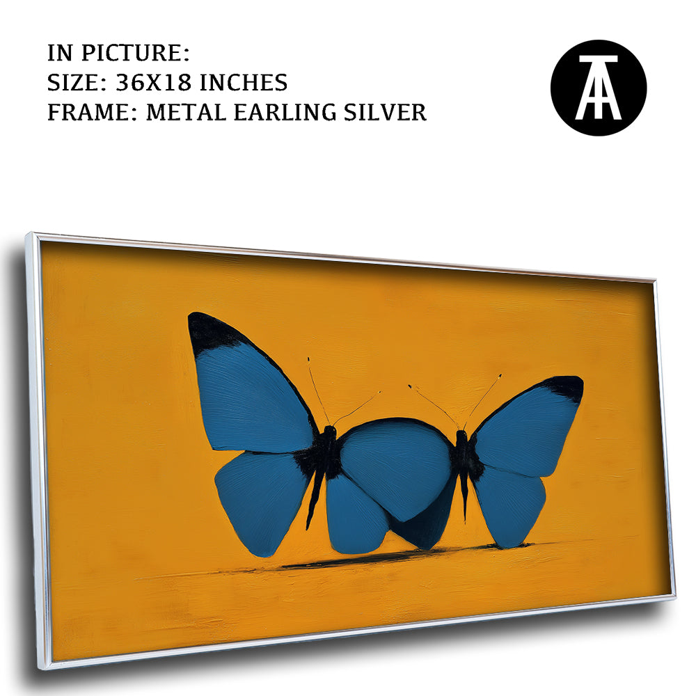 Artwork in Metal Earling Silver Frame