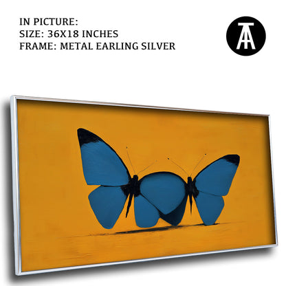 Artwork in Metal Earling Silver Frame