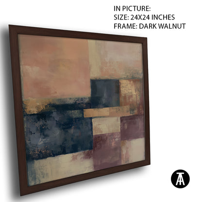 Artwork in Dark Walnut Frame