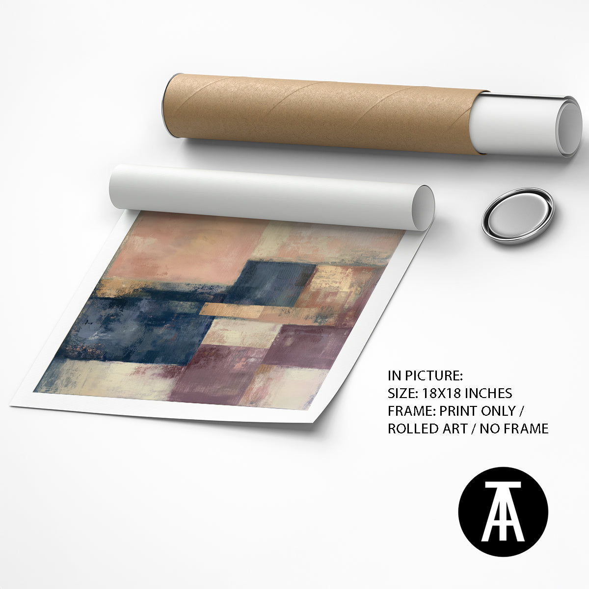 Artwork as Print Only / Rolled Art