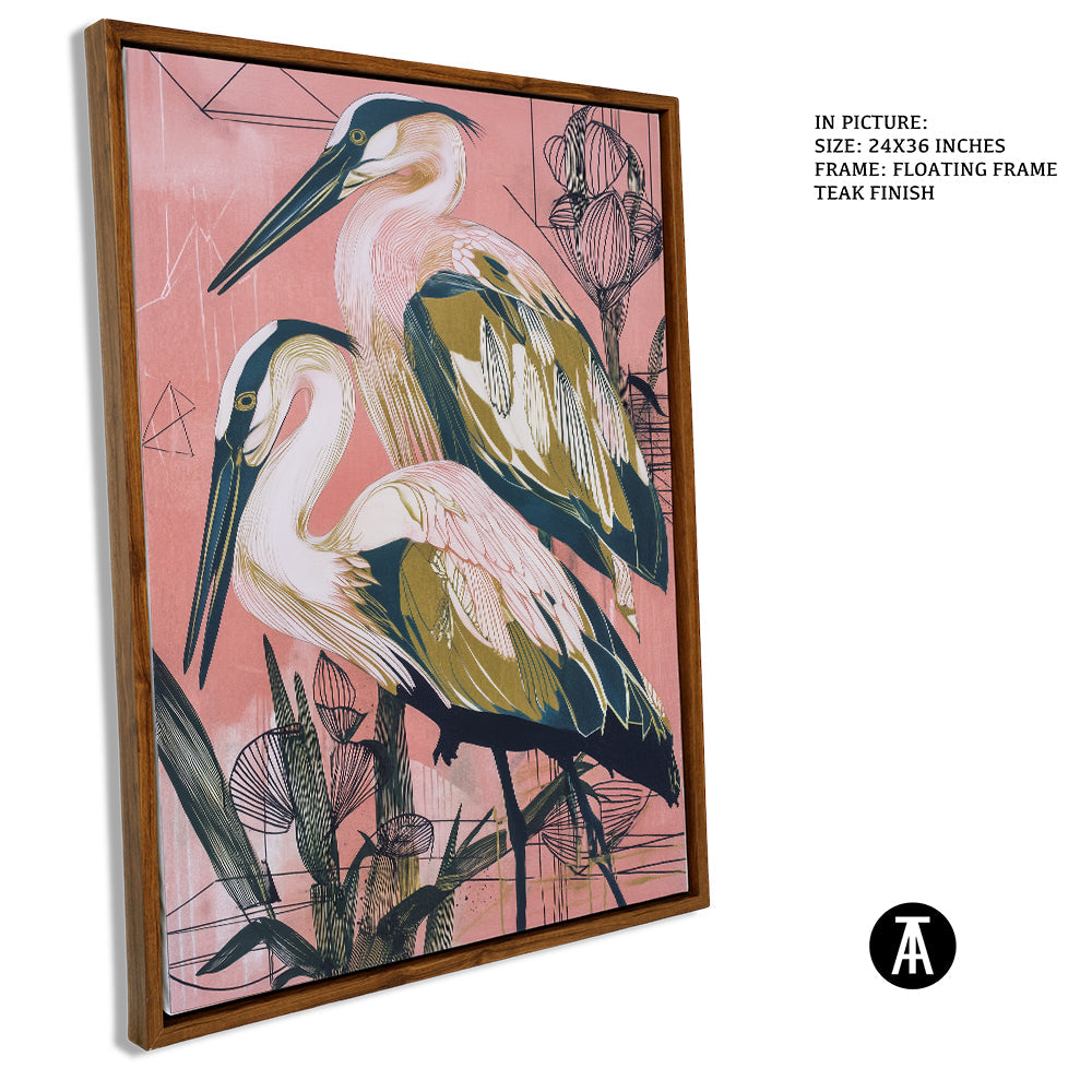 Artwork in Floating Frame