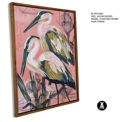 Artwork in Floating Frame