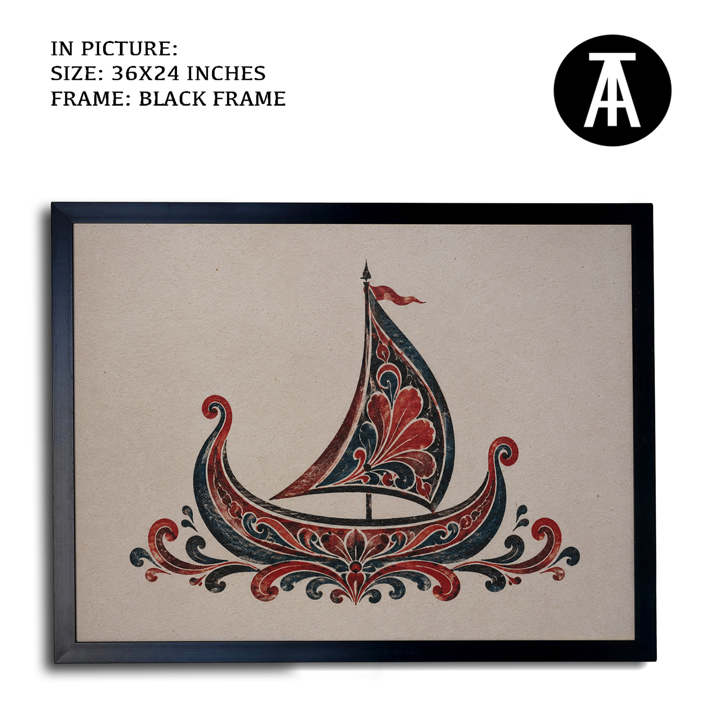Artwork in Black Frame