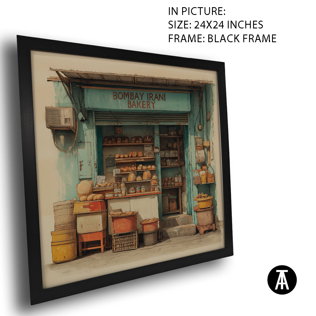 Artwork in Black Frame
