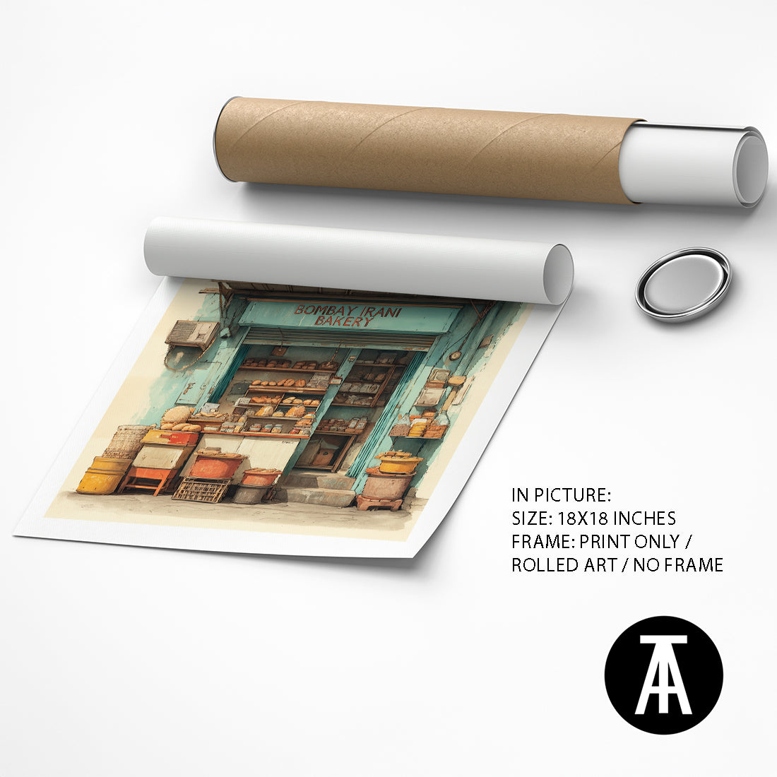 Artwork as Print Only / Rolled Art