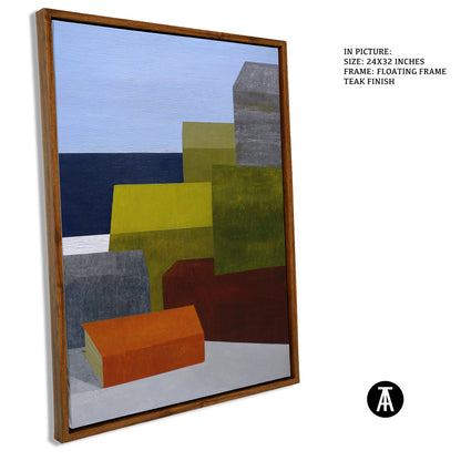 Artwork in Floating Frame