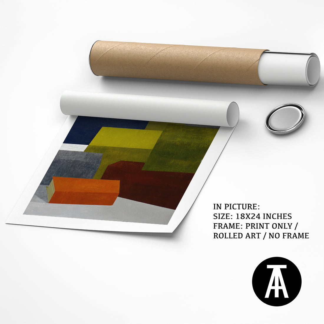 Artwork as Print Only or Rolled Art