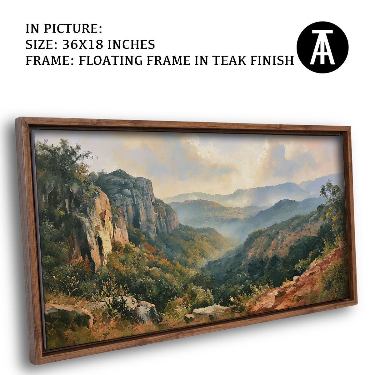 Artwork in Floating Frame