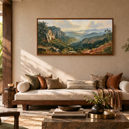 Indian Artwork in a Lifestyle Setting