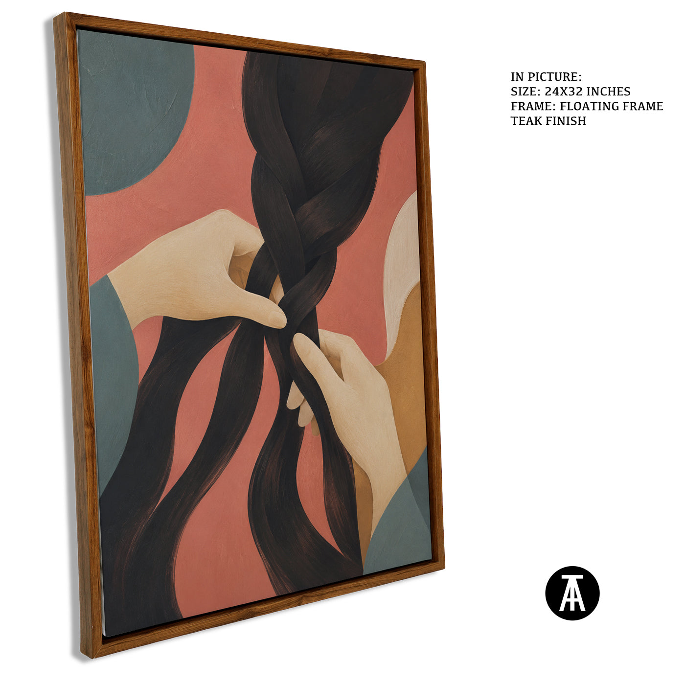 Artwork in Floating Frame
