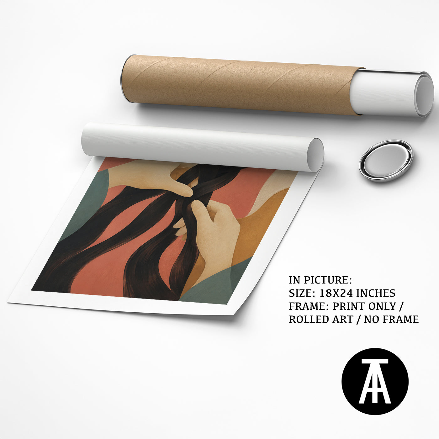 Artwork as Print Only or Rolled Art