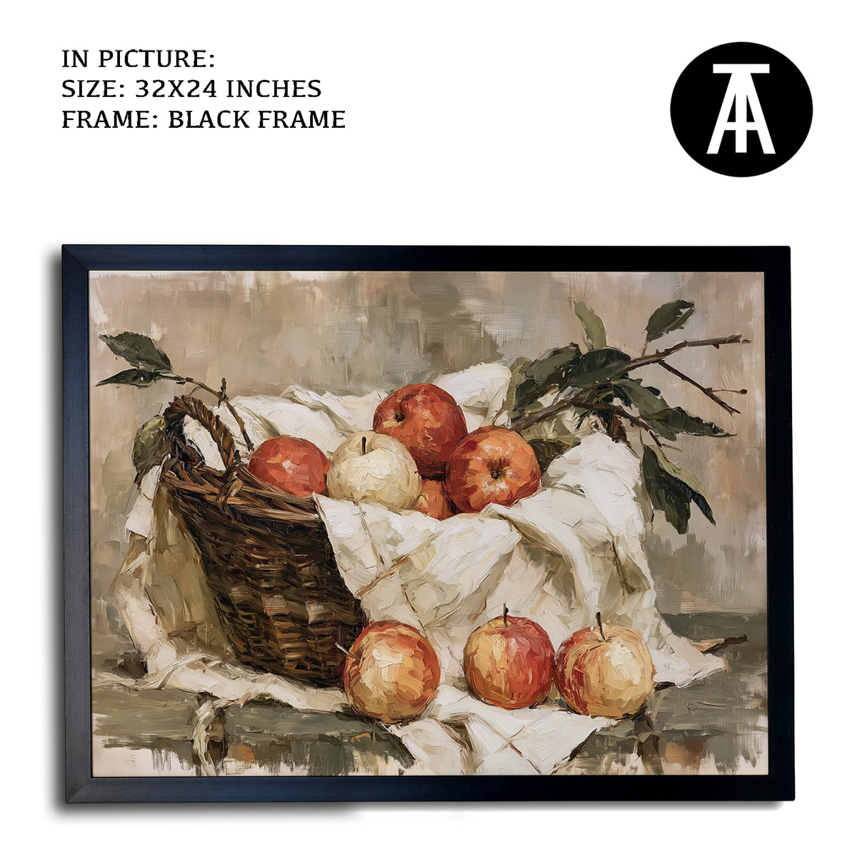 Artwork in Black Frame