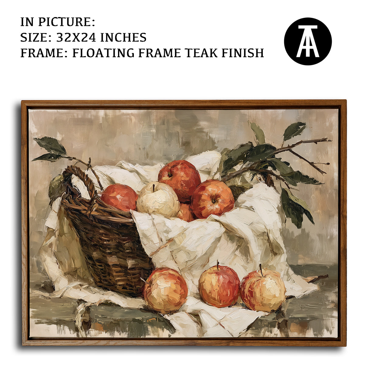 Artwork in Floating Frame
