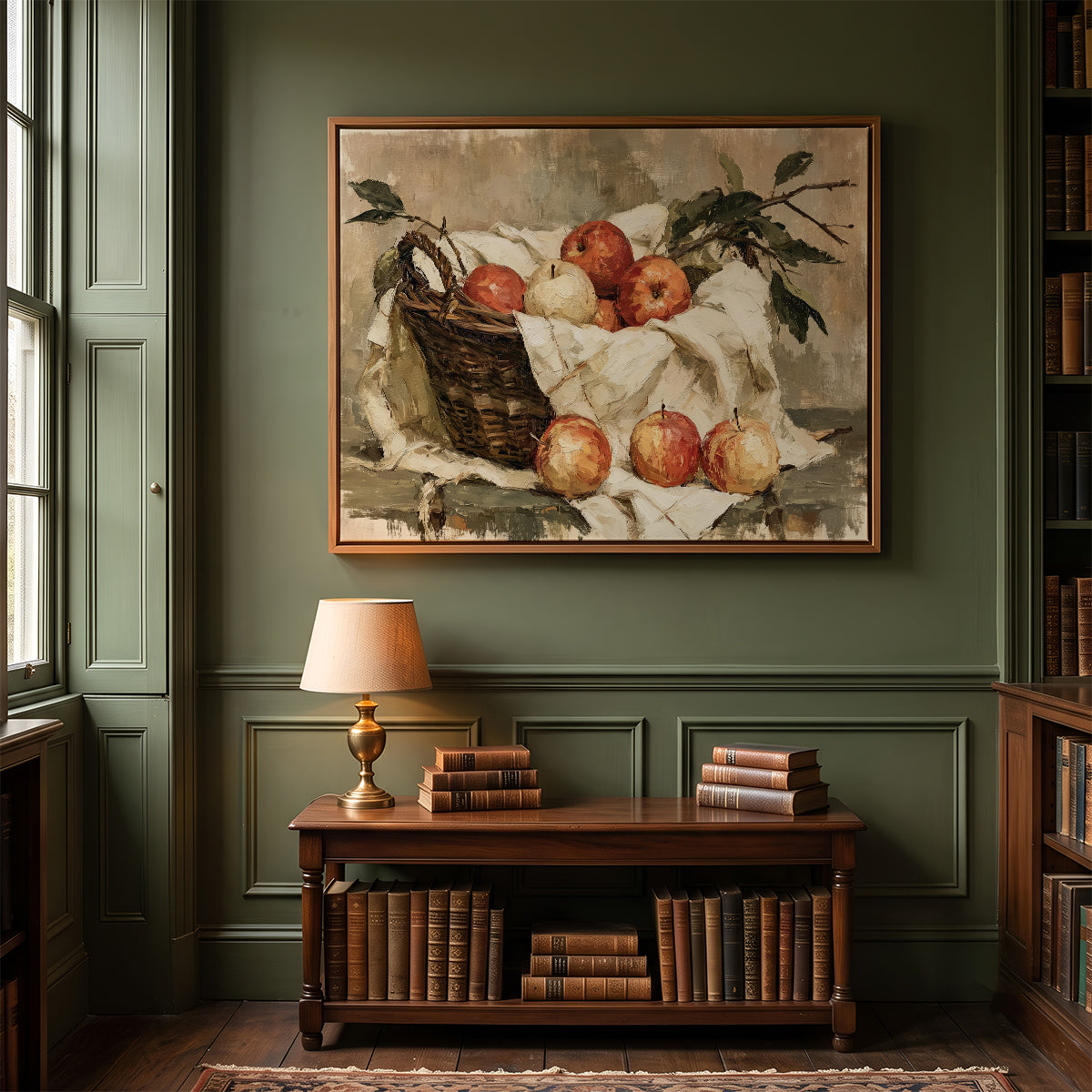 Painting in a Lifestyle Setting