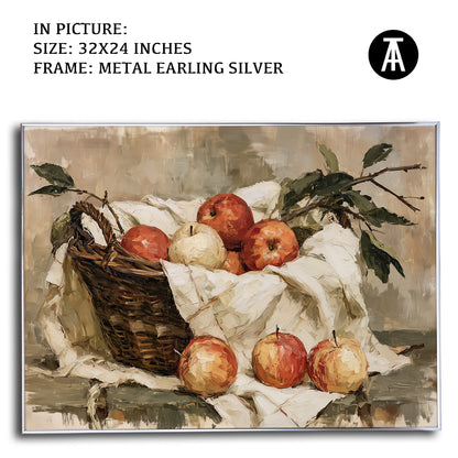 Artwork in Metal Earling Silver Frame