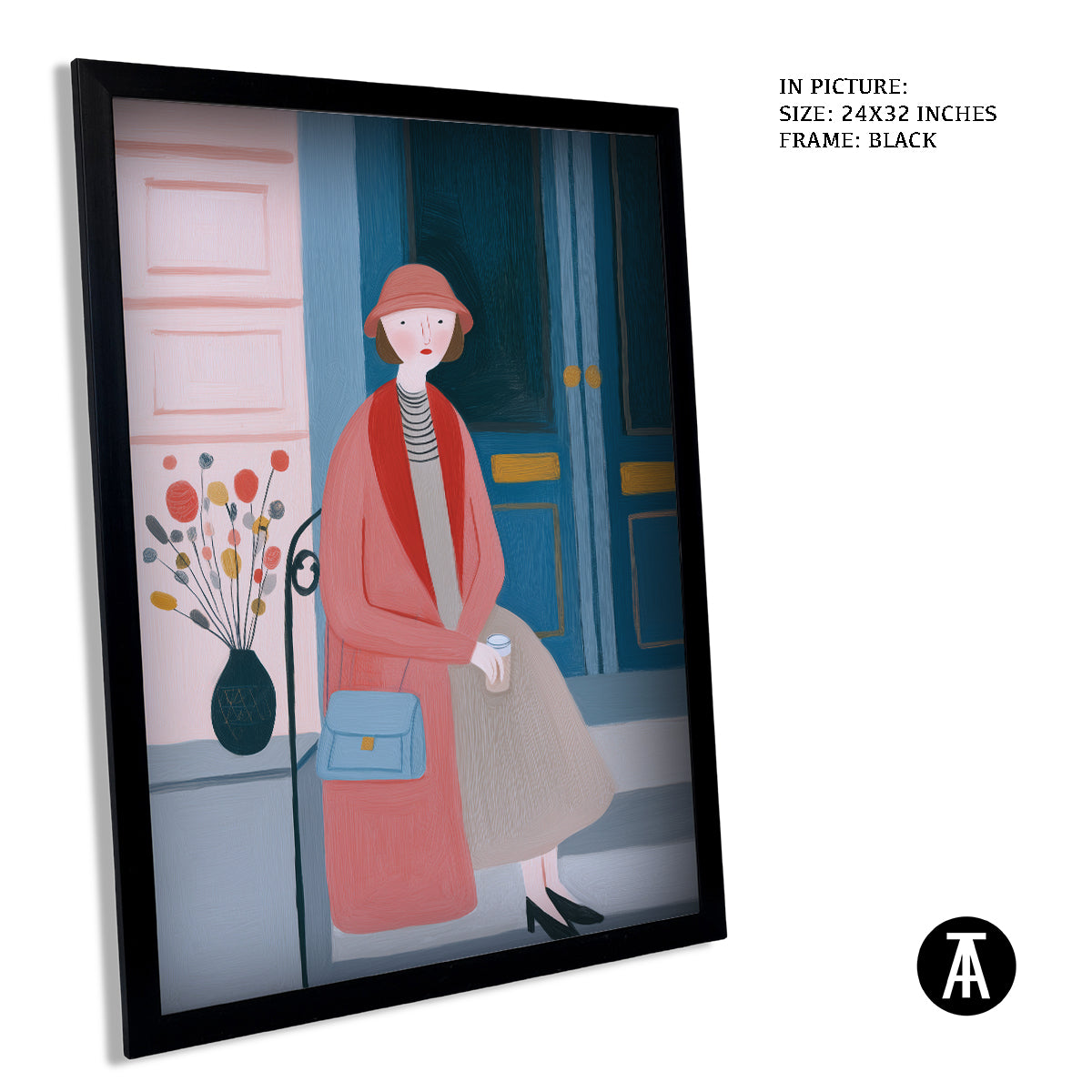 Artwork in Black Frame