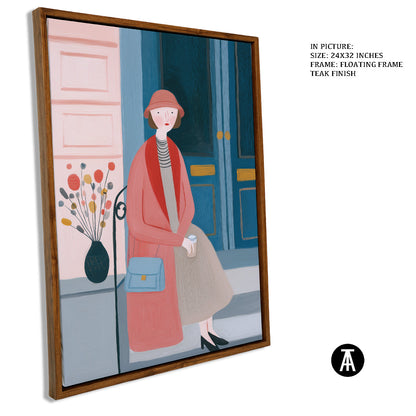 Artwork in Floating Frame