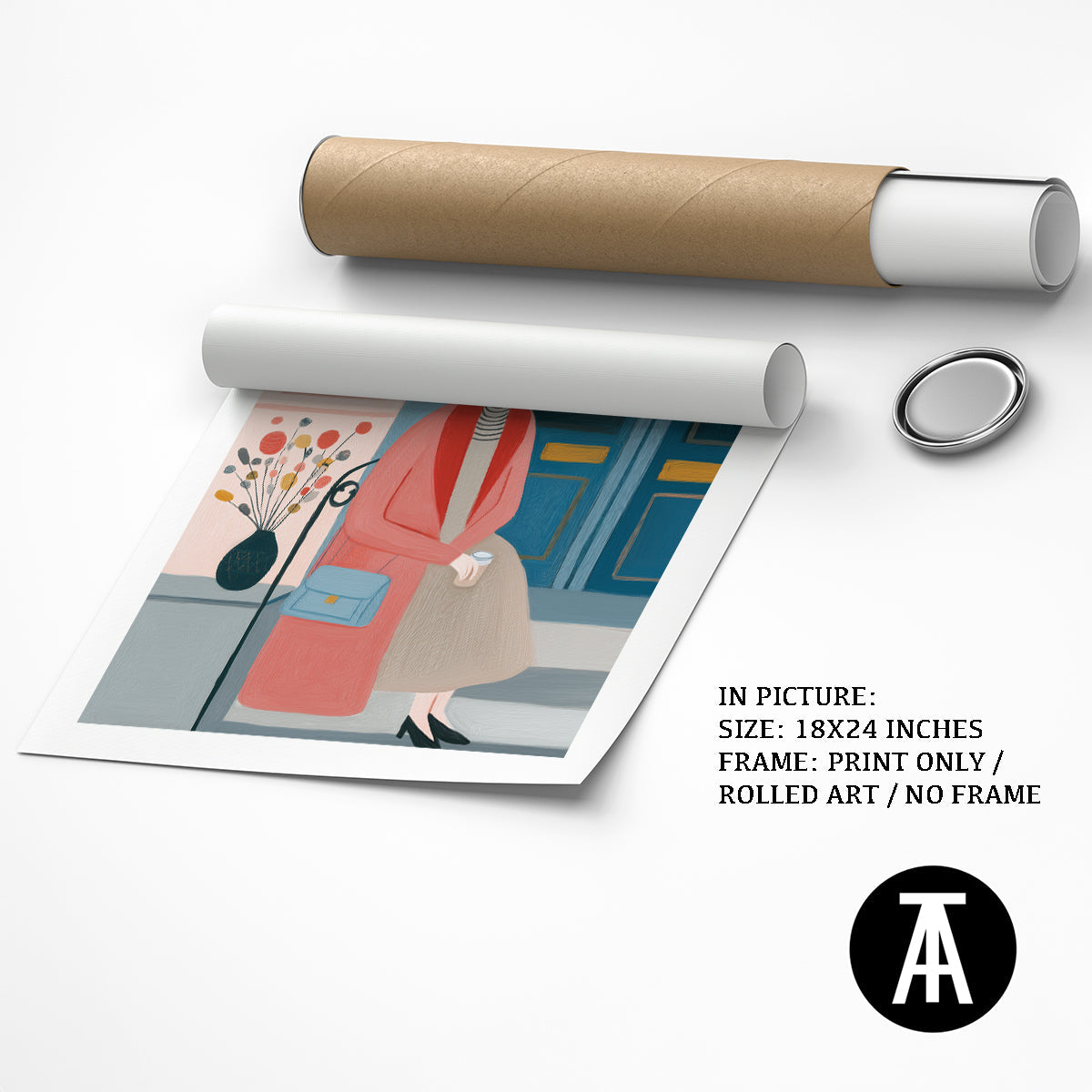 Artwork as Print Only or Rolled Art