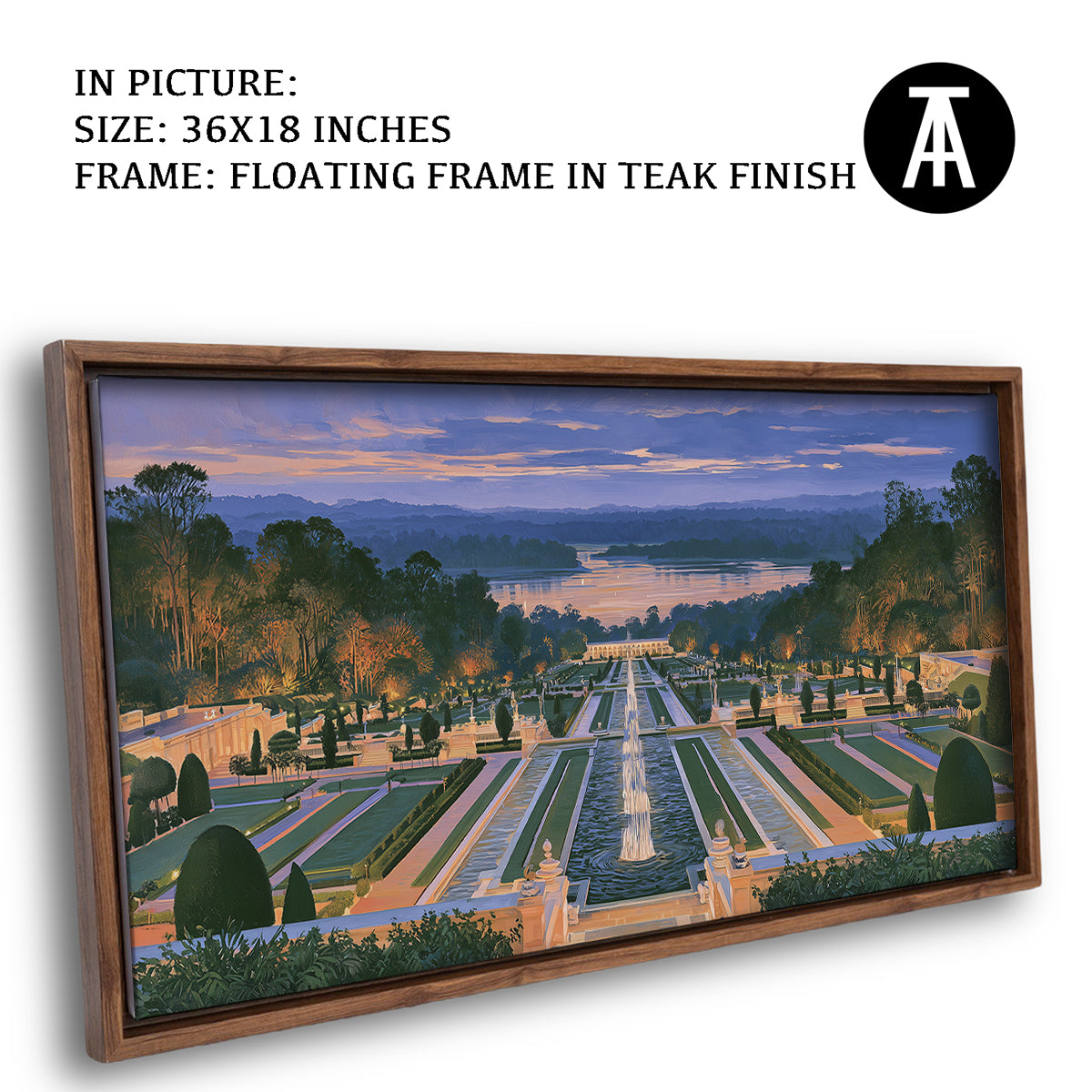 Artwork in Floating Frame