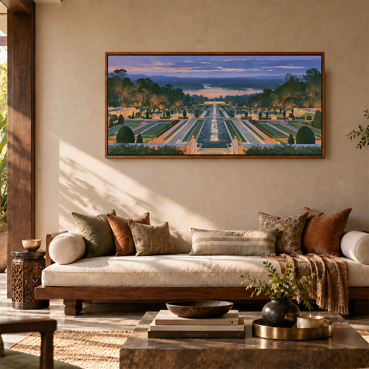 Indian Artwork in a Lifestyle Setting