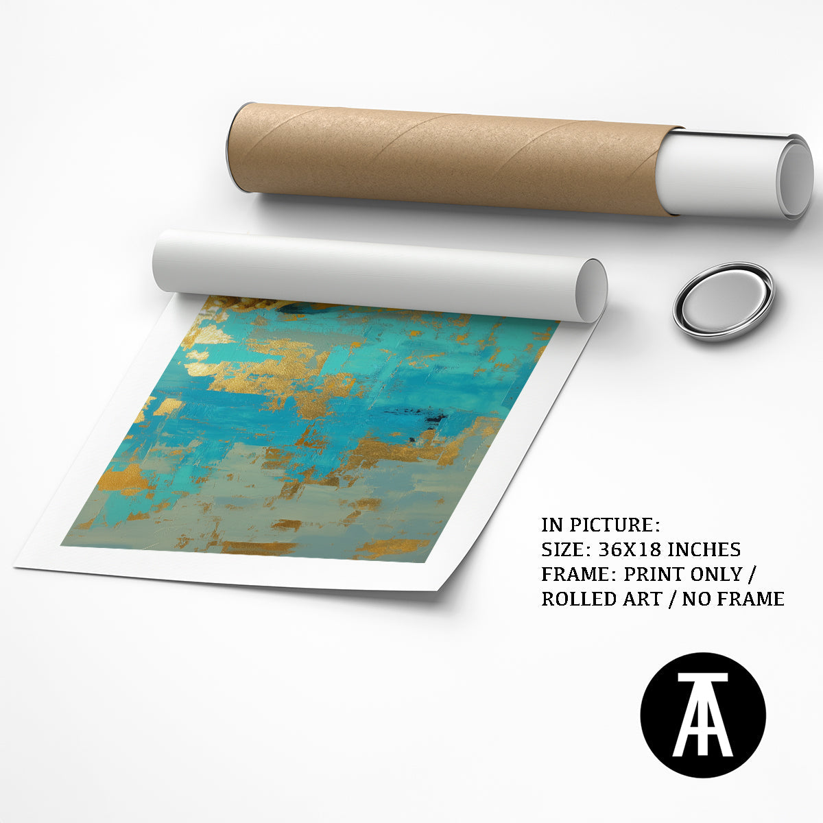 Artwork as Print Only or Rolled Art