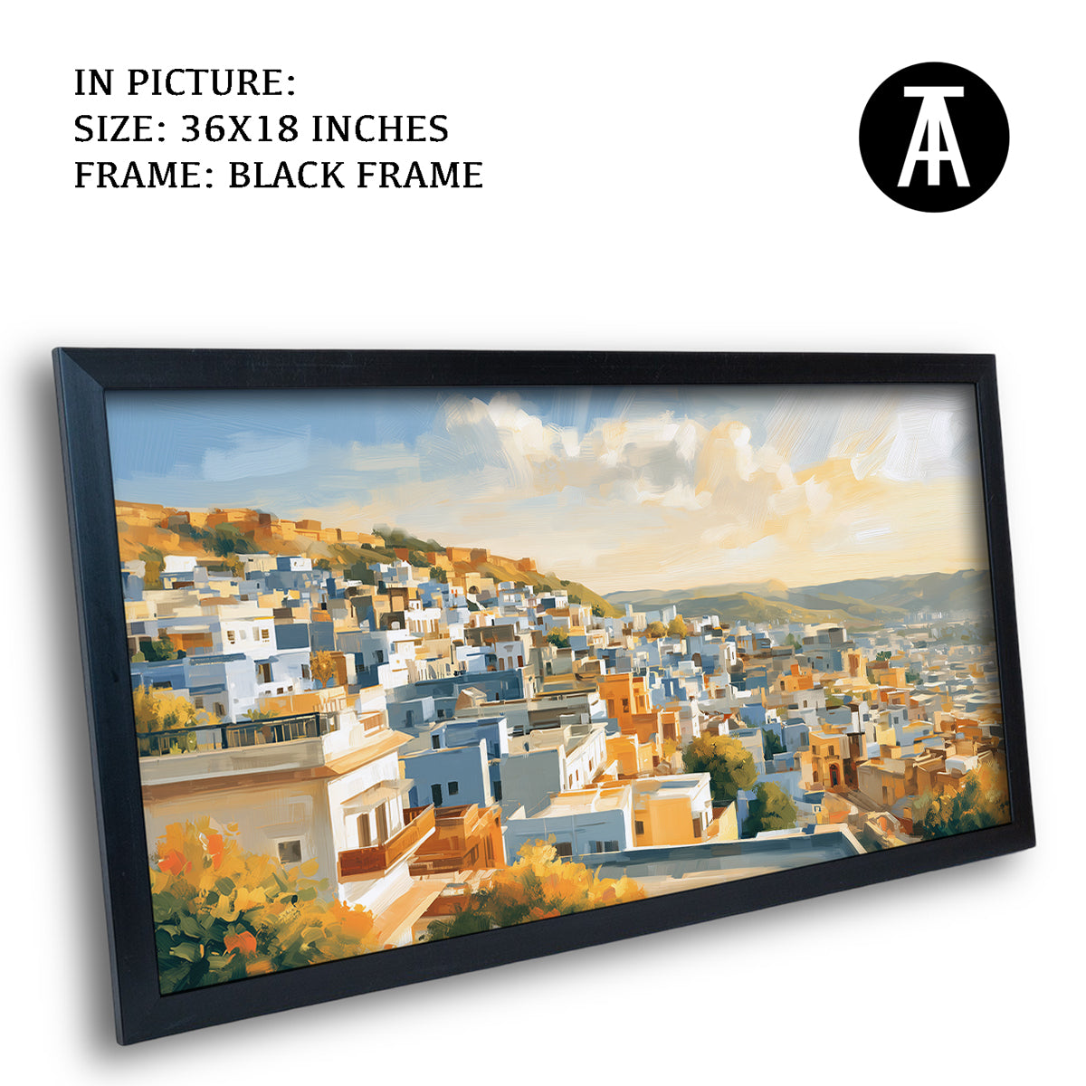Artwork in Black Frame