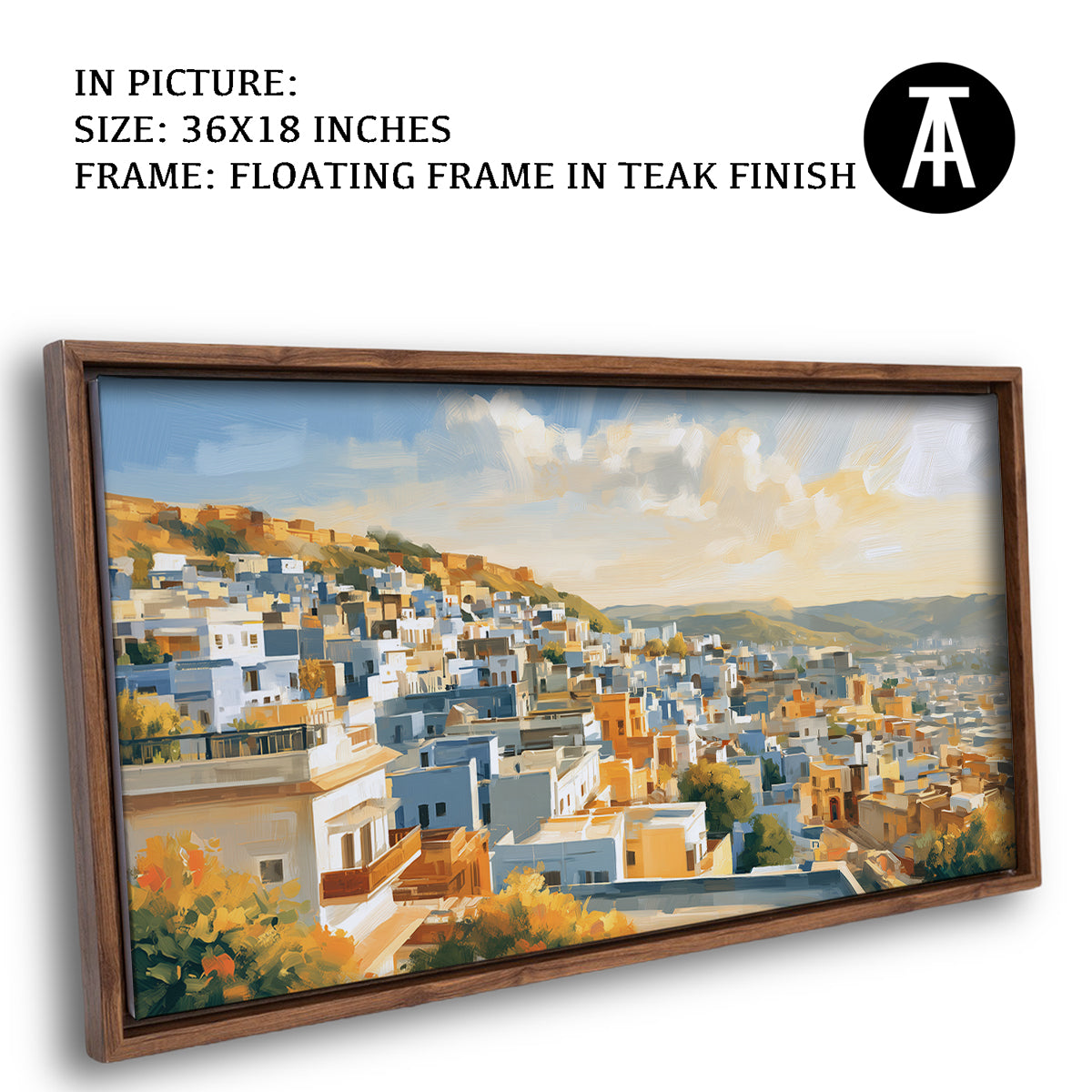 Artwork in Floating Frame