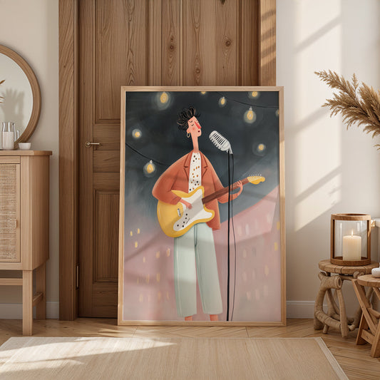 Painting in a Lifestyle Setting