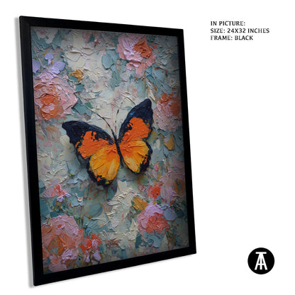 Artwork in Metal Earling Silver Frame